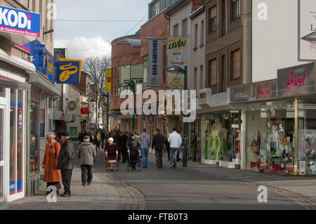 BRD, Nordrhein-Westfalen, Rhein-Kreis Neuss, Grevenbroich, Fussgängerzone, Stockfoto