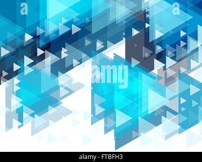 Dreiecke abstrakten Hintergrund Stock Vektor