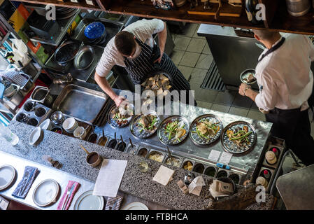 Machneyuda Restaurant in Jerusalem, Israel Stockfoto