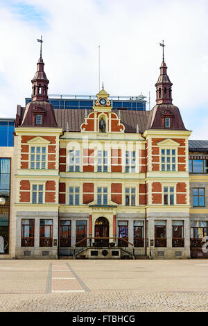 Kristianstad, Schweden - 20. März 2016: Das Rathaus oder die City Hall, wo die Städte politische Verwaltung. Hier zu sehen, aus einem Stockfoto