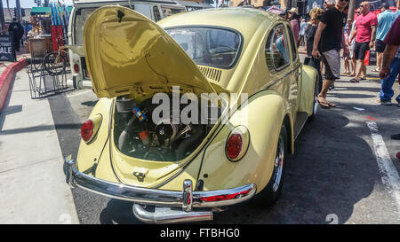 VW Käfer am Huntington Beach Auto show März 2016 Stockfoto