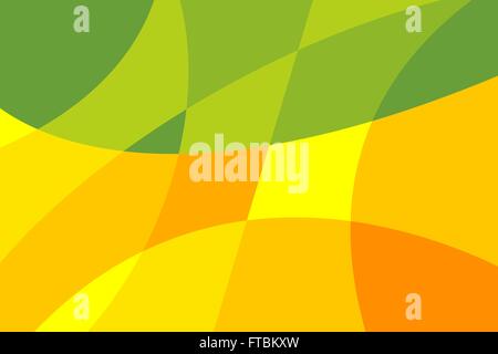 Bunt geschwungene Linien Hintergrund Stock Vektor