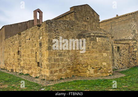 Architektur des Heiligen Efisio Kirche, Sardinien, Italien Stockfoto