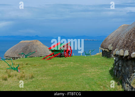 Die Skye Museum der Insel Leben, Kilmuir, Isle Of Skye, innere Hebriden, Schottland, Vereinigtes Königreich Stockfoto