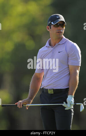 Palm Harbor, Fla, USA. 16. März 2012. Paul Casey in der zweiten Runde Übergänge Chapionship im Cooperhead an Innisbrook Resort und Golf-Club am 16. März 2012 in Palm Harbor, Florida ZUMA Press/Scott A. Miller. © Scott A. Miller/ZUMA Draht/Alamy Live-Nachrichten Stockfoto