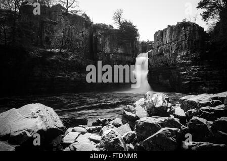 Hohe Kraft Wasserfall, Middleton-in-Teesdale Stockfoto