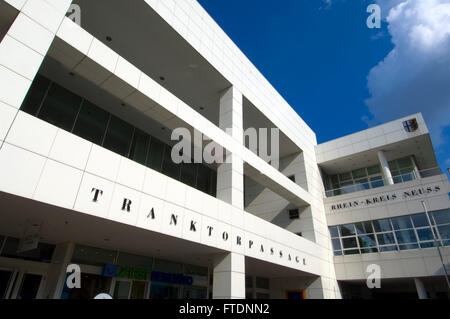 Deutschland, NRW, Neuss, Kreisverwaltung Stockfoto