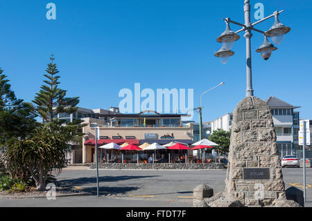 Der Rock Restaurant, Esplanade, Sumner, Christchurch, Region Canterbury, Südinsel, Neuseeland Stockfoto