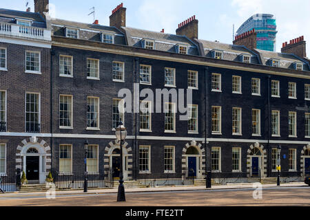 Bedford Square, Bloomsbury, London Stockfoto