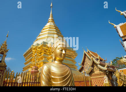 Wat Phra dieses Doi Suthep in Chiang Mai, Thailand Stockfoto