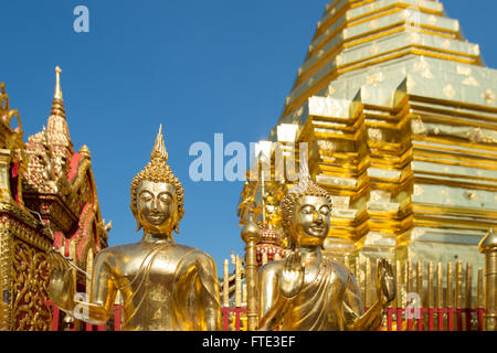 Wat Phra dieses Doi Suthep in Chiang Mai, Thailand Stockfoto