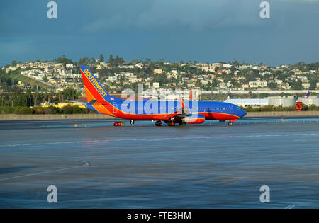 Boeing 737-800-Southwest Airlines. Stockfoto