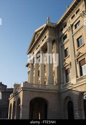 Militärische Regierungsgebäude, Barcelona, Spanien Stockfoto