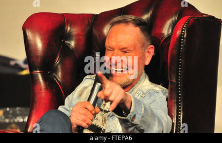 England-Legende Paul Gascoigne im Teatro Epstein, Liverpool.  Mit: Paul Gascoigne wo: Liverpool, Vereinigtes Königreich bei: 26. Februar 2016 Stockfoto