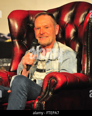 England-Legende Paul Gascoigne im Teatro Epstein, Liverpool.  Mit: Paul Gascoigne wo: Liverpool, Vereinigtes Königreich bei: 26. Februar 2016 Stockfoto