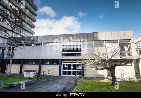 Barnstaple Amtsgericht, Familiengericht und Norddevon Magistrates Court, Barnstaple, Devon, UK Stockfoto