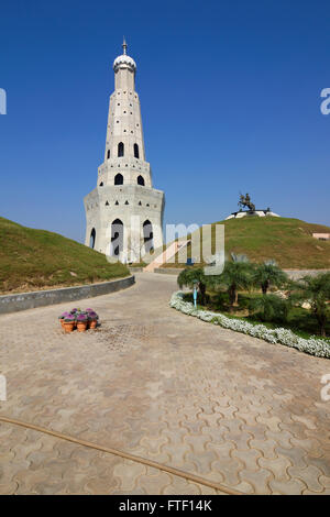 Baba Banda Singh Bahadur Denkmal und Gärten, Chandigarh, Punjab, Indien. Stockfoto