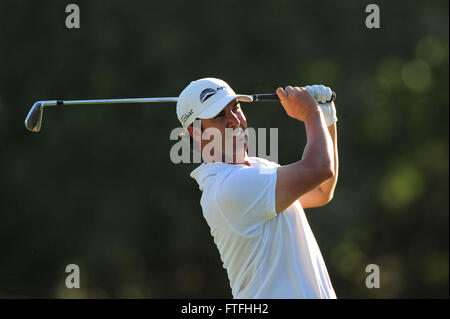 Palm Harbor, Fla, USA. 16. März 2012. Scott Piercy in der zweiten Runde Übergänge Chapionship im Cooperhead an Innisbrook Resort und Golf-Club am 16. März 2012 in Palm Harbor, Florida ZUMA Press/Scott A. Miller. © Scott A. Miller/ZUMA Draht/Alamy Live-Nachrichten Stockfoto