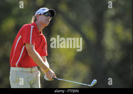 Palm Harbor, Fla, USA. 16. März 2012. David Hearn in der zweiten Runde Übergänge Chapionship im Cooperhead an Innisbrook Resort und Golf-Club am 16. März 2012 in Palm Harbor, Florida ZUMA Press/Scott A. Miller. © Scott A. Miller/ZUMA Draht/Alamy Live-Nachrichten Stockfoto