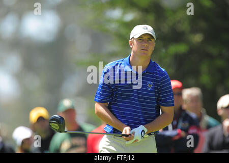 San Francisco, CA, USA. 15. Juni 2012. Jordan Spieth in der zweiten Runde der 112. US Open The Olympic Club am 15. Juni 2012 in San Fransisco. ZUMA PRESS / Scott A. Miller © Scott A. Miller/ZUMA Draht/Alamy Live News Stockfoto