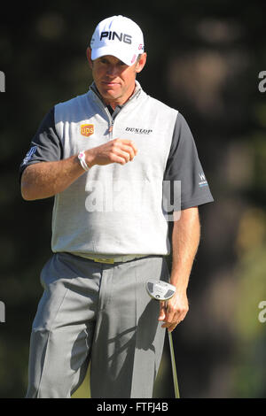 San Francisco, CA, USA. 15. Juni 2012. Lee Westwood in der zweiten Runde der 112. US Open The Olympic Club am 15. Juni 2012 in San Fransisco. ZUMA PRESS / Scott A. Miller © Scott A. Miller/ZUMA Draht/Alamy Live News Stockfoto