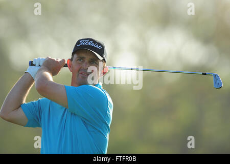 22. März 2012 - USA - Greg Chalmers in der ersten Runde des Arnold Plamer Invitational im Bay Hill Club und Lodge am 22. März 2012 in Orlando, Florida, Orlando, Fla... ZUMA PRESS / Scott A. Miller. (Kredit-Bild: © Scott A. Miller über ZUMA Draht) Stockfoto