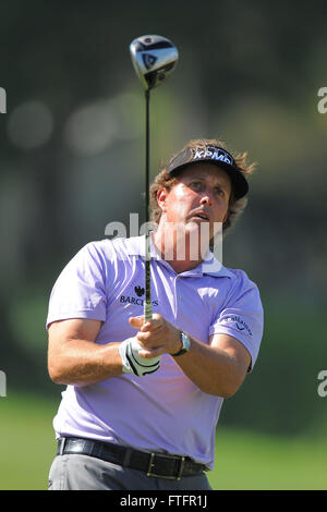 22. März 2012 - USA - Phil Mickelson in der ersten Runde des Arnold Plamer Invitational im Bay Hill Club und Lodge am 22. März 2012 in Orlando, Florida, Orlando, Fla... ZUMA PRESS / Scott A. Miller. (Kredit-Bild: © Scott A. Miller über ZUMA Draht) Stockfoto