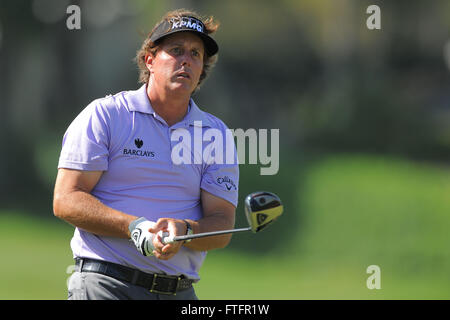 22. März 2012 - USA - Phil Mickelson in der ersten Runde des Arnold Plamer Invitational im Bay Hill Club und Lodge am 22. März 2012 in Orlando, Florida, Orlando, Fla... ZUMA PRESS / Scott A. Miller. (Kredit-Bild: © Scott A. Miller über ZUMA Draht) Stockfoto