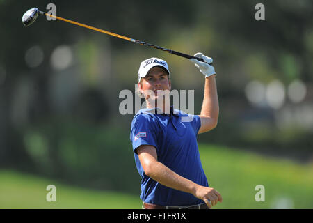 22. März 2012 - USA - Webb Simpson in der ersten Runde des Arnold Plamer Invitational im Bay Hill Club und Lodge am 22. März 2012 in Orlando, Florida, Orlando, Fla... ZUMA PRESS / Scott A. Miller. (Kredit-Bild: © Scott A. Miller über ZUMA Draht) Stockfoto