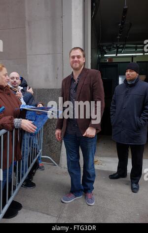 Promis in der Huffington Post mit: Jim Mickle Where: Manhattan, New York, Vereinigte Staaten, wann: 26. Februar 2016 Stockfoto