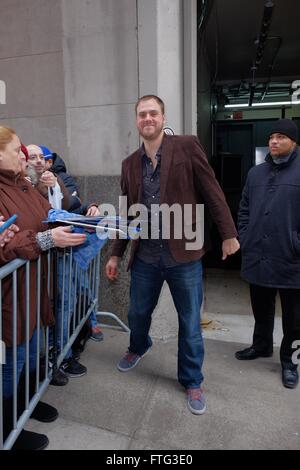 Promis in der Huffington Post mit: Jim Mickle Where: Manhattan, New York, Vereinigte Staaten, wann: 26. Februar 2016 Stockfoto