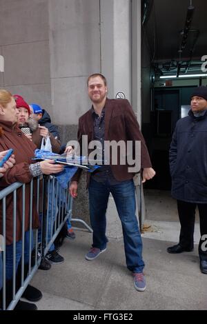 Promis in der Huffington Post mit: Jim Mickle Where: Manhattan, New York, Vereinigte Staaten, wann: 26. Februar 2016 Stockfoto