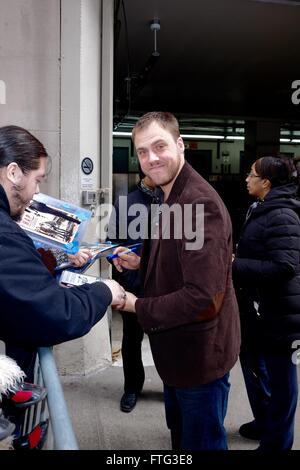 Promis in der Huffington Post mit: Jim Mickle Where: Manhattan, New York, Vereinigte Staaten, wann: 26. Februar 2016 Stockfoto