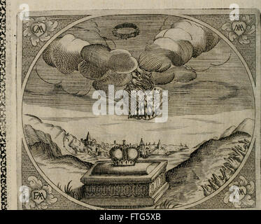 Dieses posthume Werk lobt die heroischen Tugenden von Maria Erzherzogin von Österreich und ihrem verstorbenen Ehemann Karl und hebt ihre edlen Qualitäten und Führungsqualitäten während ihrer Zeit hervor. Stockfoto