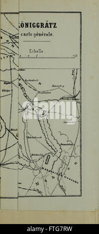 Guerre De La Preußen et de Italie Contre l'autriche et la Bund Germanique En 1866 - Relation Historique et Kritik (1868) Stockfoto