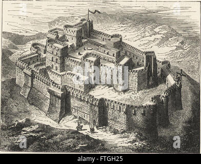Dieses Werk aus dem Jahr 1870 erforscht das miteinander verflochtene militärische und religiöse Leben im Mittelalter und der Renaissance und beschreibt die Rolle von Rittern, Geistlichen und der Kirche bei der Gestaltung der mittelalterlichen Gesellschaft. Stockfoto