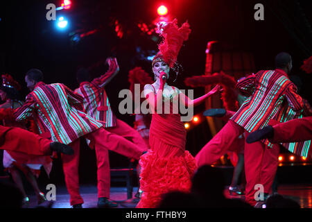 Kuba - September 2011: Tropicana Nightclub in Havanna, gegründet 1939 Stockfoto