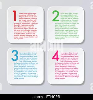 Modernen Infografik illustration Stock Vektor