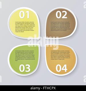 Modernen Infografik illustration Stock Vektor