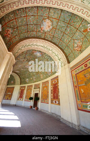 Italien, Latium, Rom, Villa Giulia, das etruskische Museum unter freiem Himmel Stockfoto