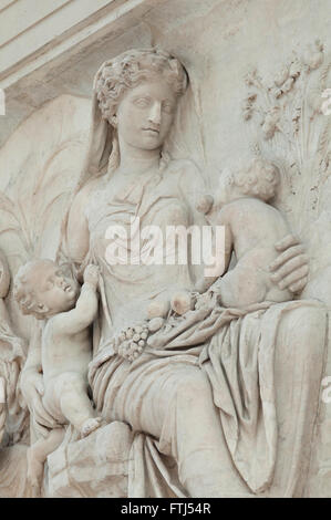 Italien, Latium, Rom, Ara Pacis Art Center Stockfoto