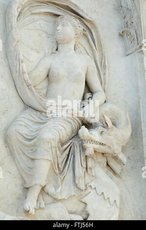 Italien, Latium, Rom, Ara Pacis Art Center Stockfoto