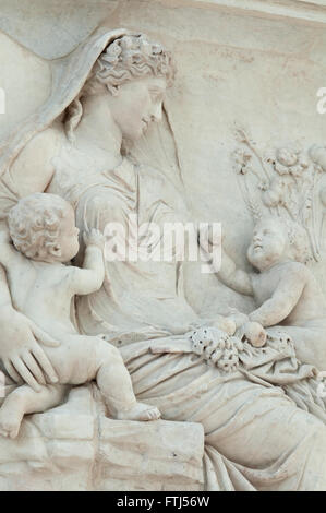 Italien, Latium, Rom, Ara Pacis Art Center Stockfoto