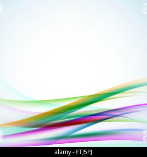 abstrakte wellige Hintergrund. Vektor Stock Vektor