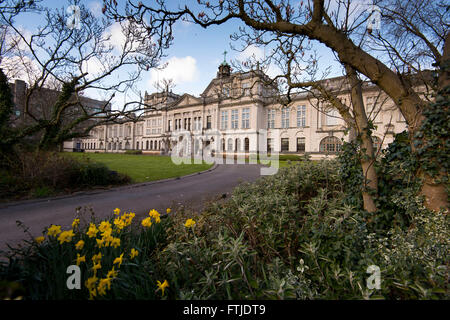 Hauptgebäude der Universität Cardiff in Cardiff, Südwales. Stockfoto