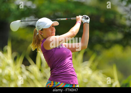 Richmond, Virginia, USA. 18. August 2012. Sara Braun während der Symetra Tour Eagle Classic im Richmond Country Club am 18. August 2012 in Richmond, Va.ZUMA Presse/Scott A. Miller. © Scott A. Miller/ZUMA Draht/Alamy Live-Nachrichten Stockfoto