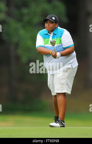 Richmond, Virginia, USA. 18. August 2012. Mesha Levister während der Symetra Tour Eagle Classic im Richmond Country Club am 18. August 2012 in Richmond, Va.ZUMA Presse/Scott A. Miller © Scott A. Miller/ZUMA Draht/Alamy Live-Nachrichten Stockfoto