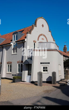 ungewöhnliche Eigenschaft bei Cley, North Norfolk, england Stockfoto