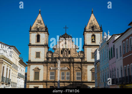 Igreja de São Francisco, die Kirche des Heiligen Franziskus, Salvador, Bahia, Brasilien Stockfoto