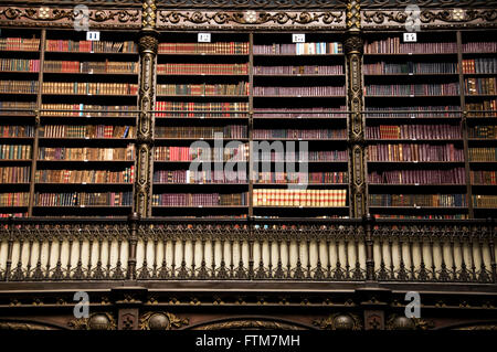 Königliche Portugiesisch lesen Kabinett Stadt von Rio De Janeiro Stockfoto